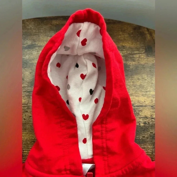 just one you made by Carter’s | Valentines Day, infant hoodie. Size: 3M. - Picture 10 of 10